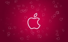 Apple Logo Flakes