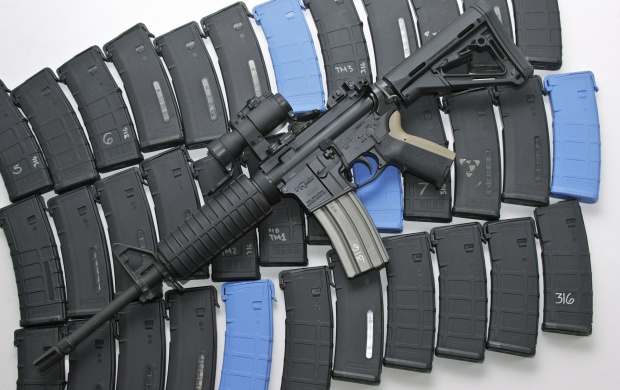 AR-15 Assault Rifle (click to view)