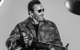 Arnold Schwarzenegger In The Expendables 3