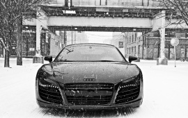 Audi R8 InThe Snow