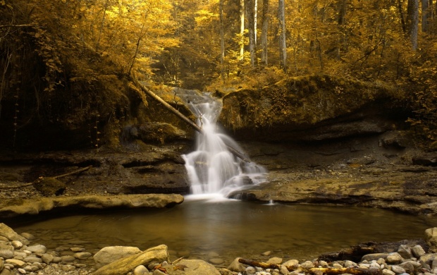Autumn Waterfall (click to view)