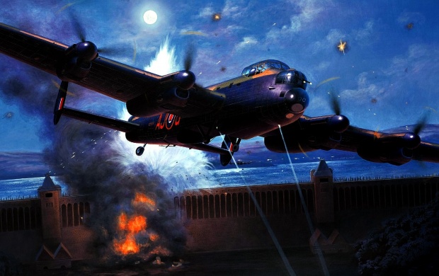 Avro Lancaster - Attack On The Dam