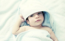 Baby In Towel