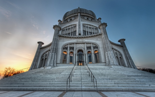 Bahai Temple Chicago (click to view)