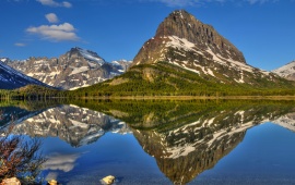 Beautiful Mountain Reflection