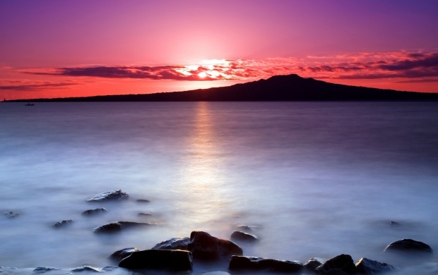 Beautiful Purple Sunset (click to view)