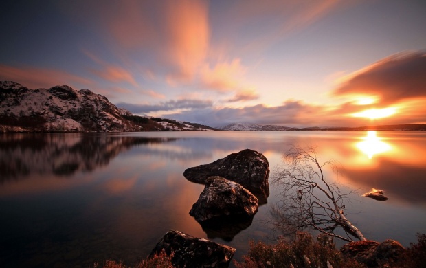 Bergen Lake Sunset