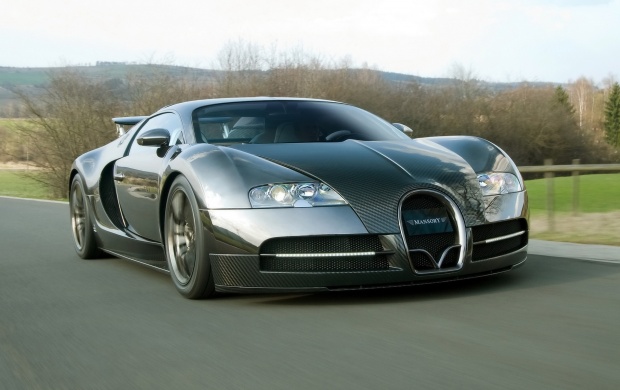 Black Bugatti Veyron (click to view)