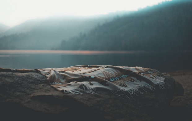 Blanket On Lake Shore (click to view)