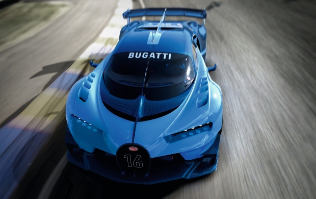 Blue Bugatti Vision Gran Turismo 2015 (click to view)