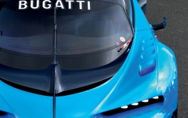Blue Bugatti Vision Gran Turismo 2015