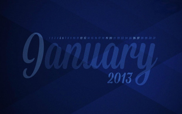 Blue Year Calendar (click to view)