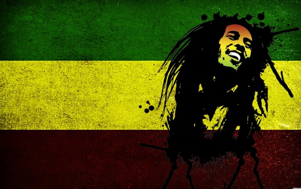 Bob Marley Red Yellow Green