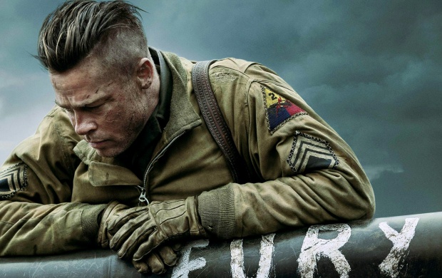 Brad Pitt In Fury 2014