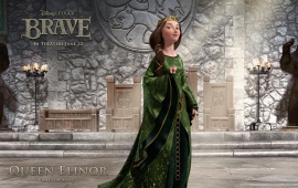 Brave Queen Elinor Cartoon
