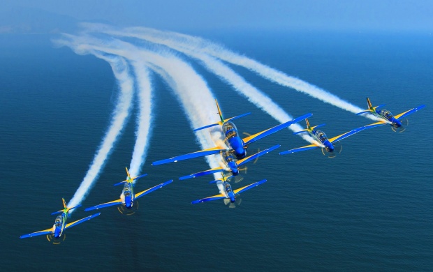Brazilian Smoke Squadron Air Show