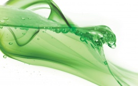 Bright Green Fluid