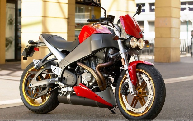 Buell Lightning XB12Ss In Red Side Pose (click to view)