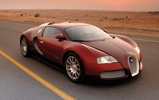 Bugatti Veyron Red