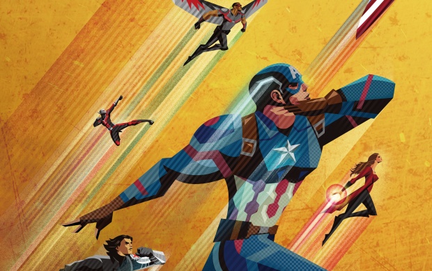 Captain America Civil War Art (click to view)