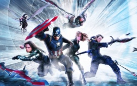 Captain America Civil War Team Art