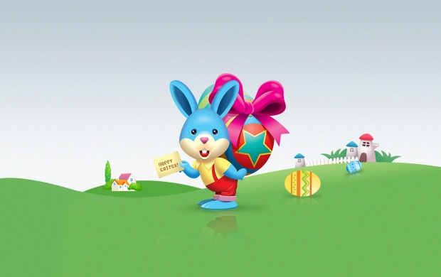 Cartoon Easter Bunny (click to view)