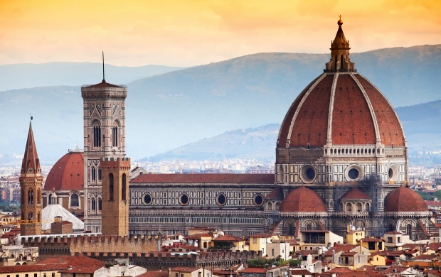 Cathedral Santa Maria Del Fiore In Florence (click to view)