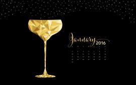 Champagne Glass January 2016