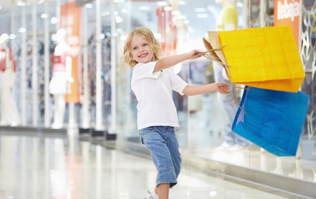 Cheerful shopping (click to view)