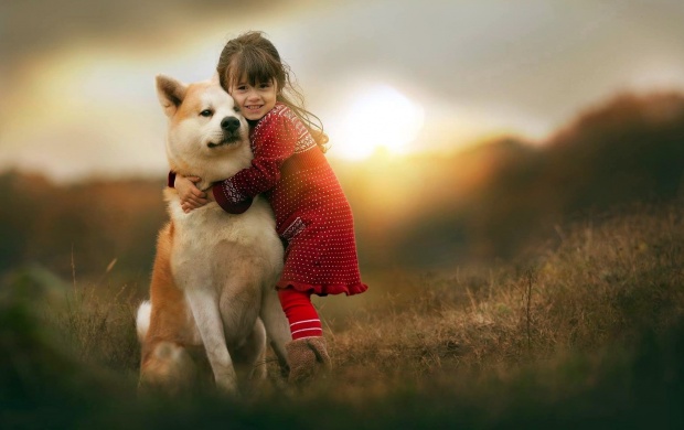 Children With Animals Friends (click to view)