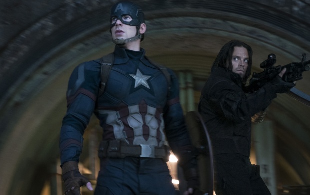 Chris Evans Sebastian Stan Captain America Civil War