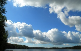 Clouds Over the Lake
