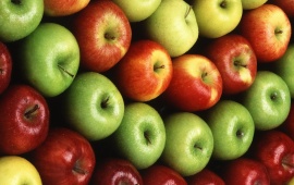 Colorful Apple Fruit