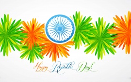Colourful Republic Day Flowers