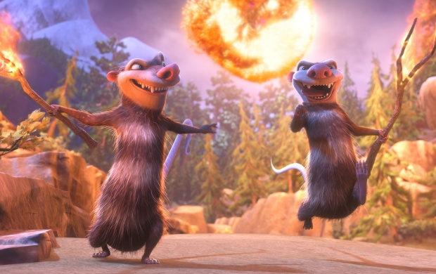 Crash And Eddie Ice Age Collision Course 2016 (click to view)