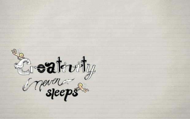 Creativity Never Sleeps (click to view)