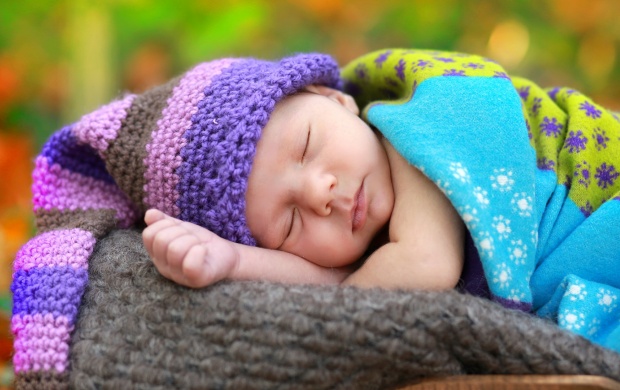 Cute Sleeping With Hat