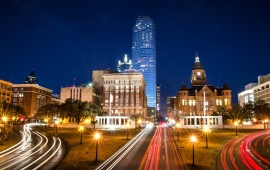 Dallas City Night Lights