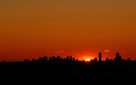 Dallas City Sunset
