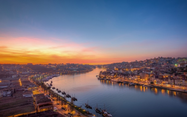 Dawn Portugal City