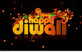 Decorated Happy Diwali 2012