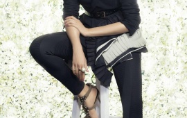 Deepika Padukone In Black Suit