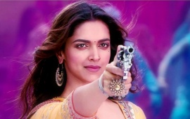 Deepika Padukone With Gun