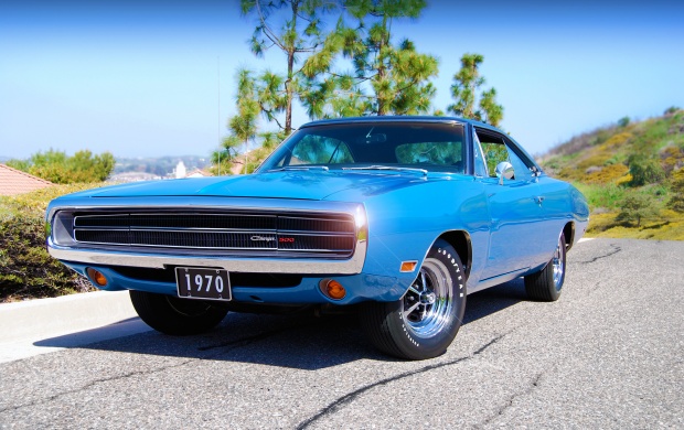 Dodge Charger Blue Car 1970 (click to view)
