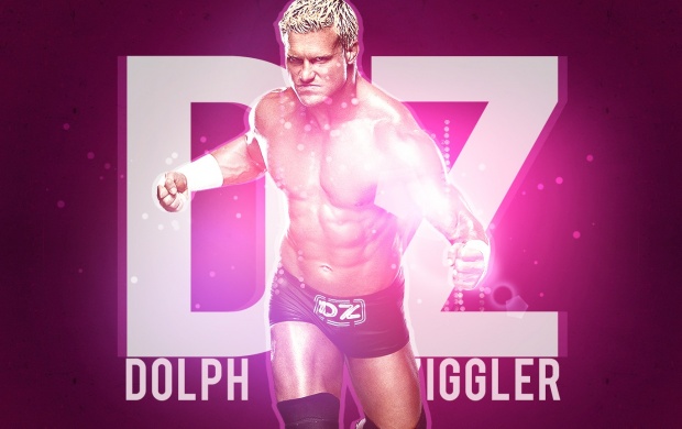 Dolph Ziggler Pink Background (click to view)