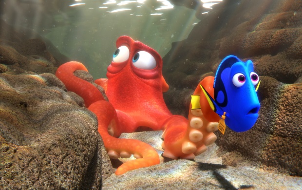 Dory And Hank In Finding Dory 2016 (click to view)