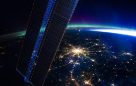 Earth Seen From Iss