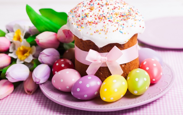 Easter Cake Decoration Eggs