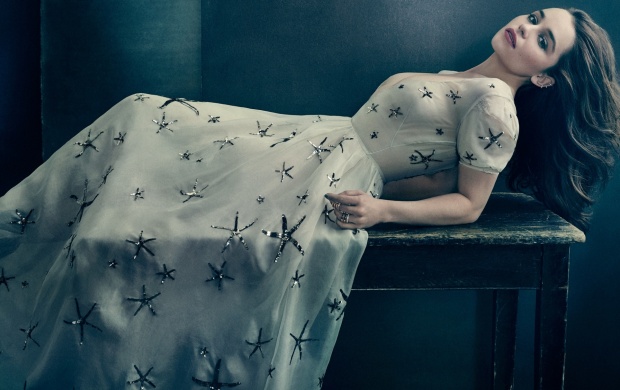 Emilia Clarke Lying On The Table (click to view)