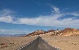 empty Desert Road